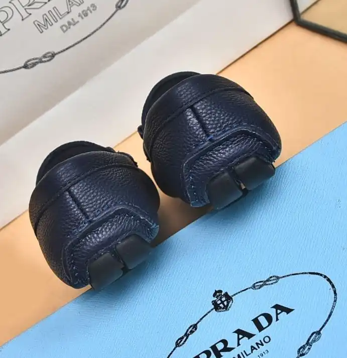 hype Prada Leather Shoes