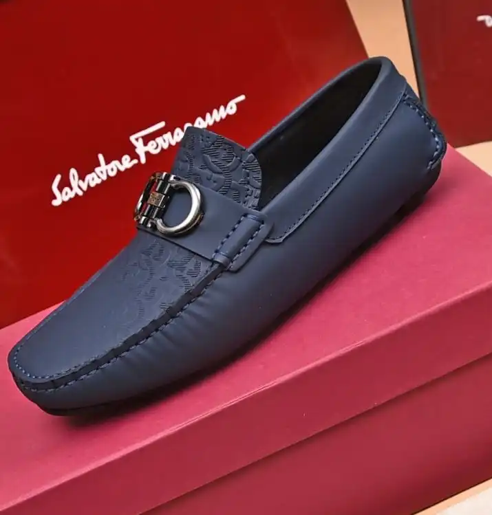 hype Ferragamo Leather Shoes