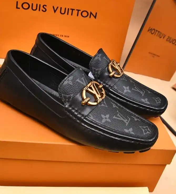 hype LV Leather Shoes