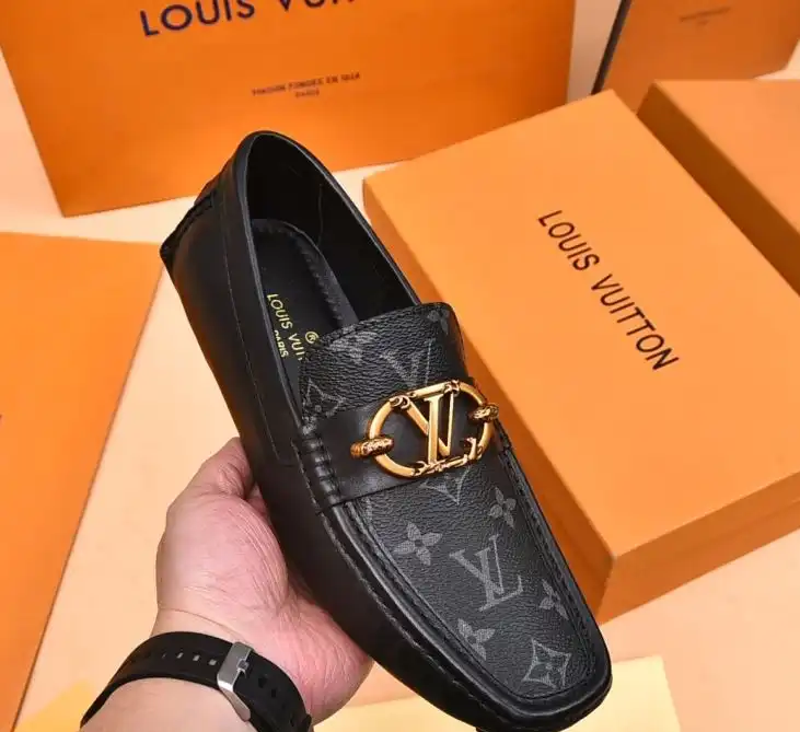 hype LV Leather Shoes