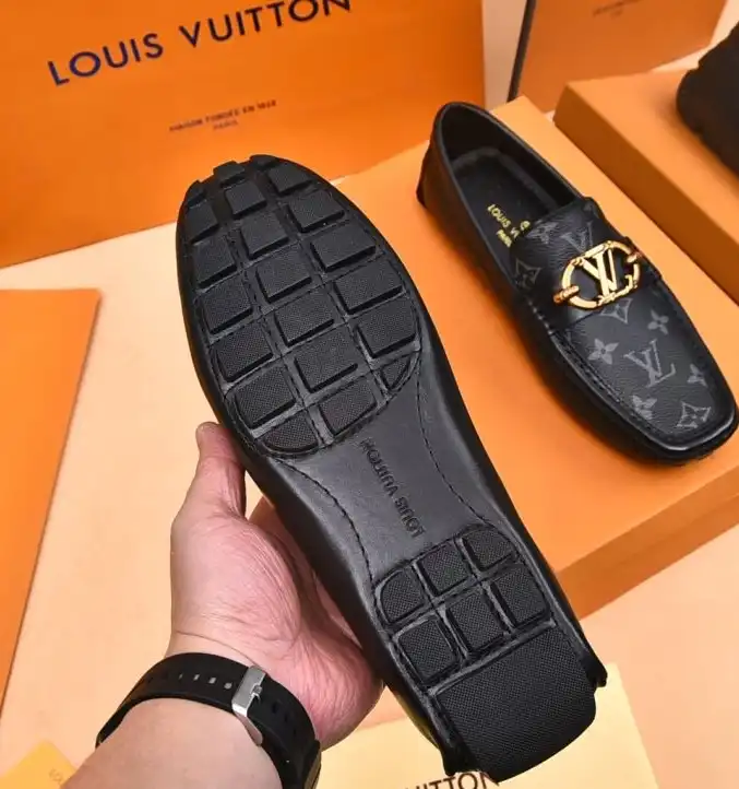 hype LV Leather Shoes