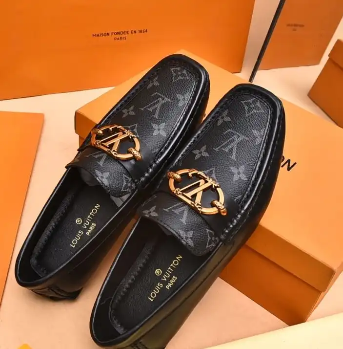 hype LV Leather Shoes