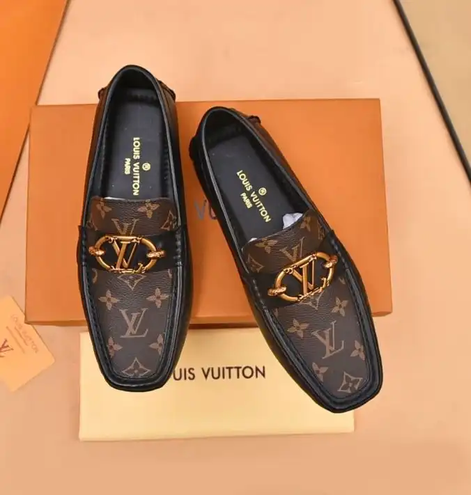 hype LV Leather Shoes