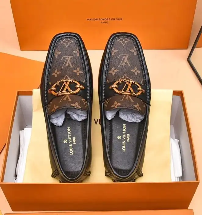 hype LV Leather Shoes