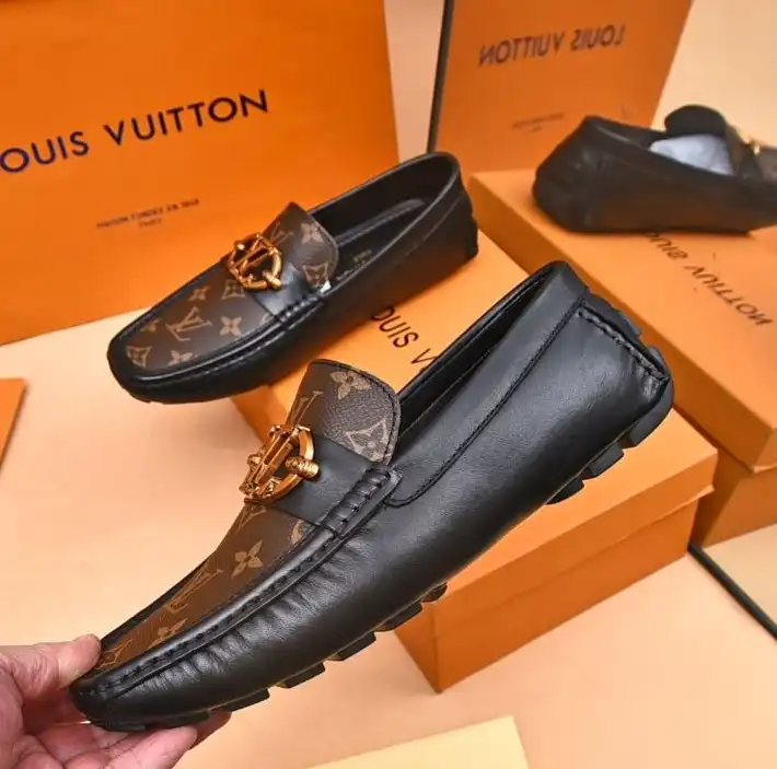 hype LV Leather Shoes