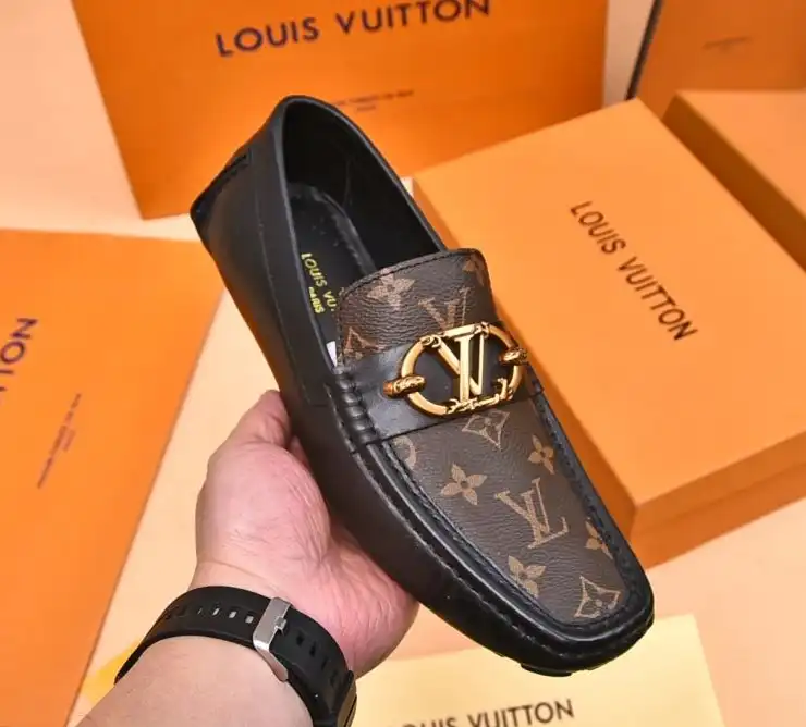 hype LV Leather Shoes