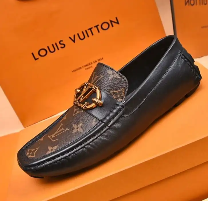 hype LV Leather Shoes