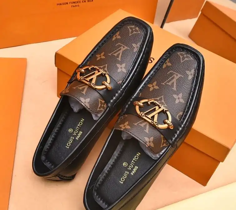 hype LV Leather Shoes