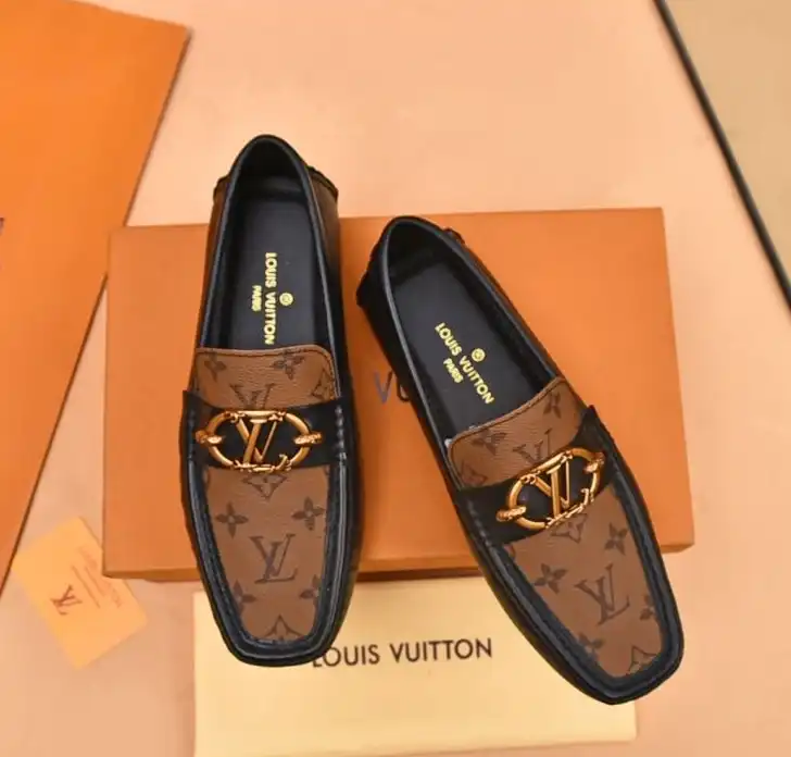 hype LV Leather Shoes