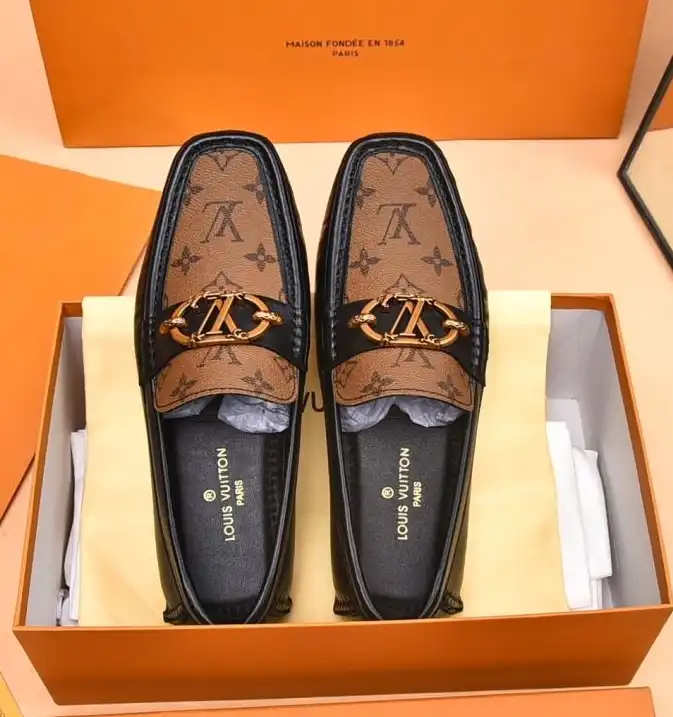 hype LV Leather Shoes