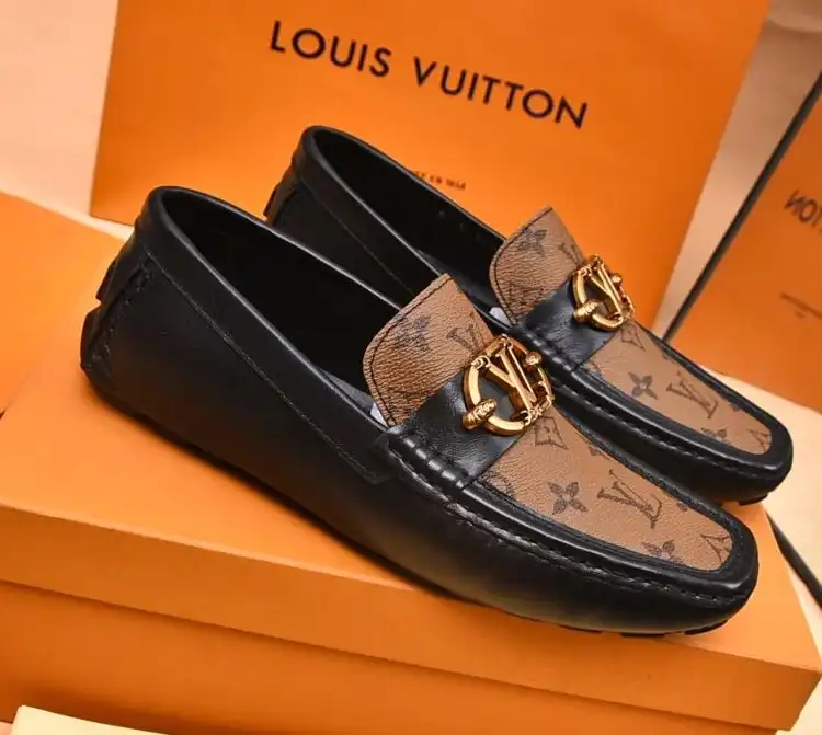 hype LV Leather Shoes