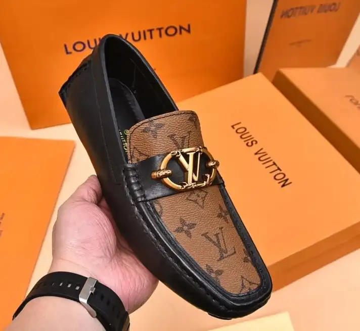 hype LV Leather Shoes