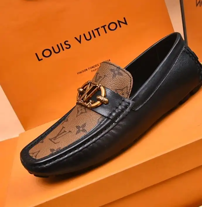 hype LV Leather Shoes