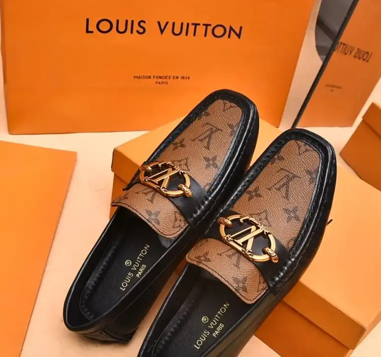 hype LV Leather Shoes