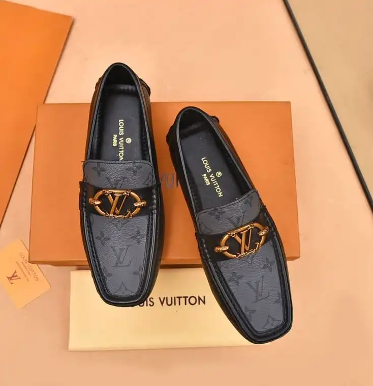 hype LV Leather Shoes