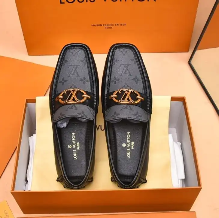 hype LV Leather Shoes