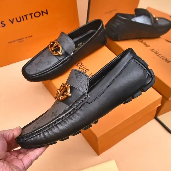 hype LV Leather Shoes