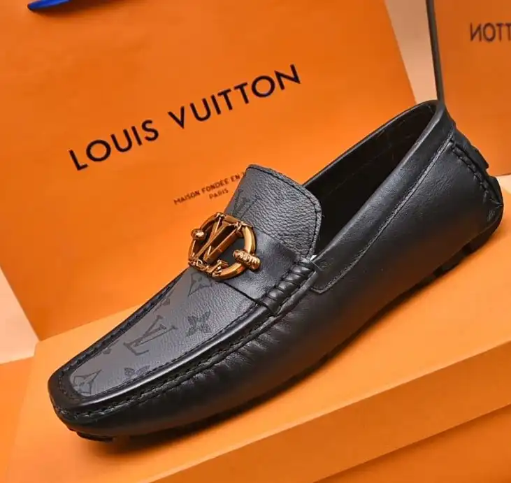 hype LV Leather Shoes