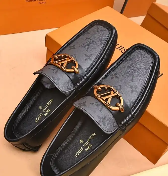 hype LV Leather Shoes