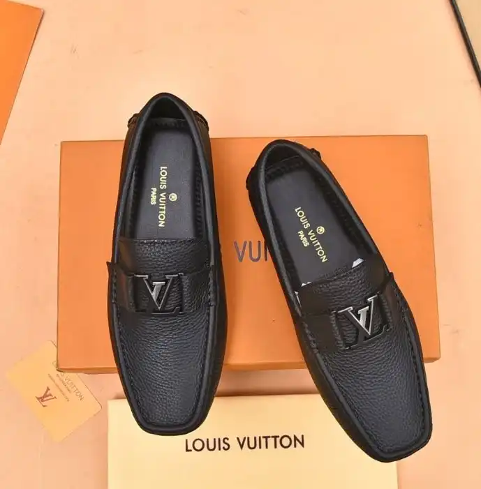 hype LV Leather Shoes