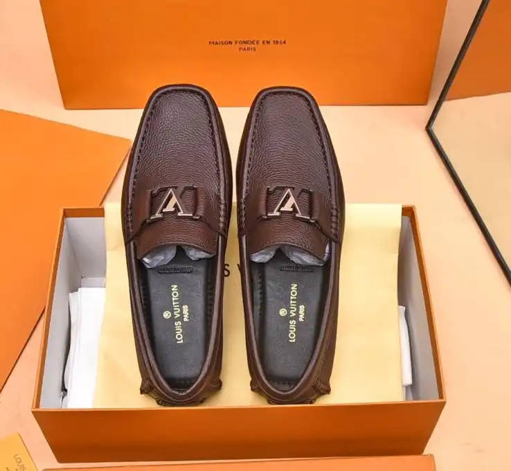 hype LV Leather Shoes