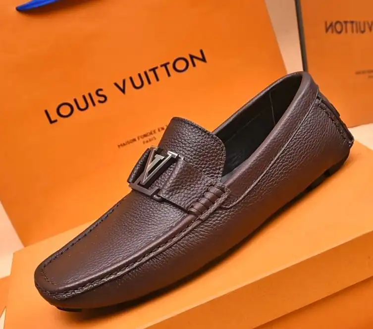 hype LV Leather Shoes