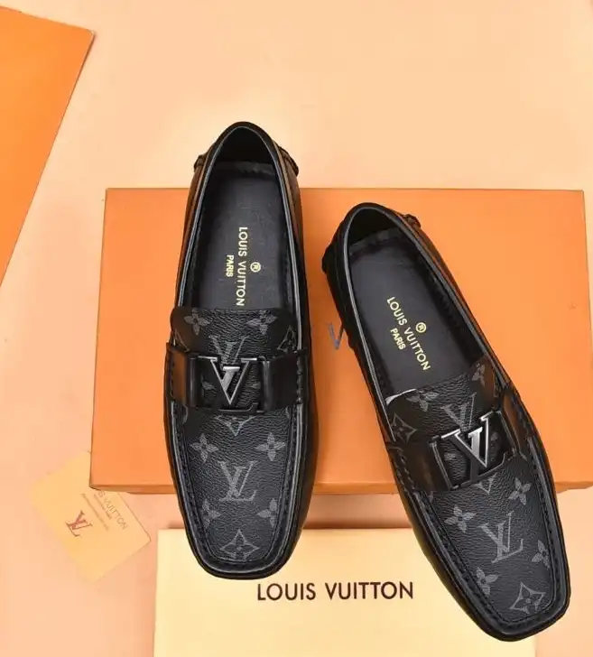 hype LV Leather Shoes