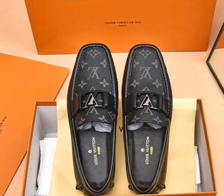 hype LV Leather Shoes