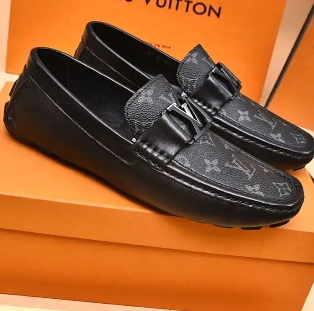 hype LV Leather Shoes