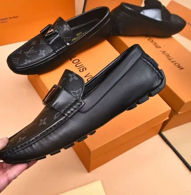 hype LV Leather Shoes