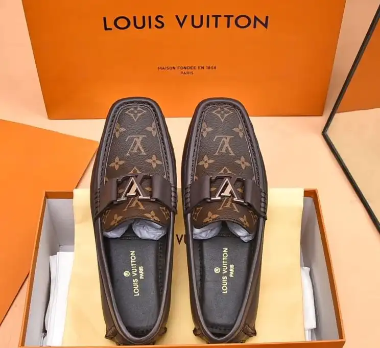 hype LV Leather Shoes