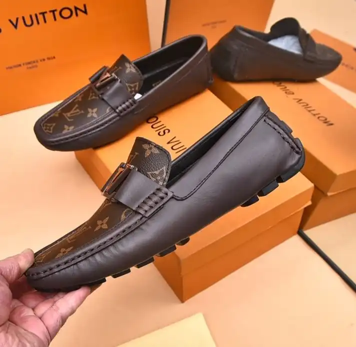 hype LV Leather Shoes