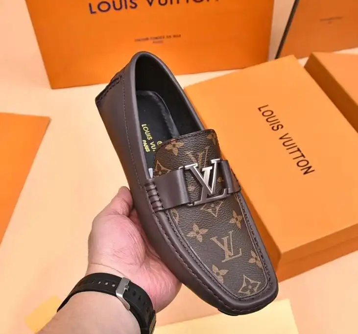 hype LV Leather Shoes