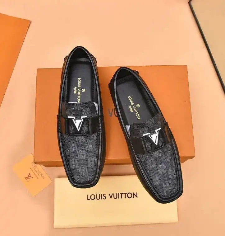 hype LV Leather Shoes