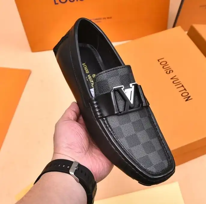 hype LV Leather Shoes