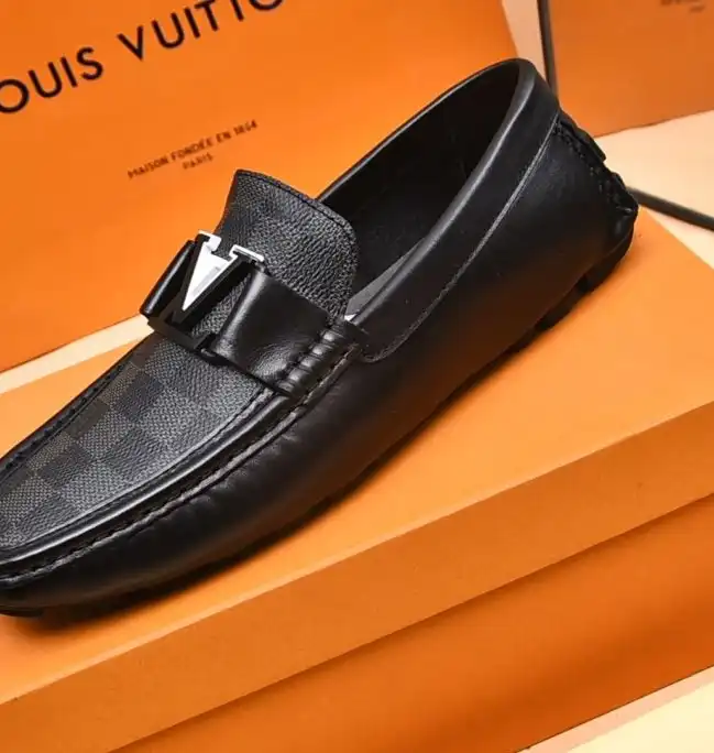 hype LV Leather Shoes