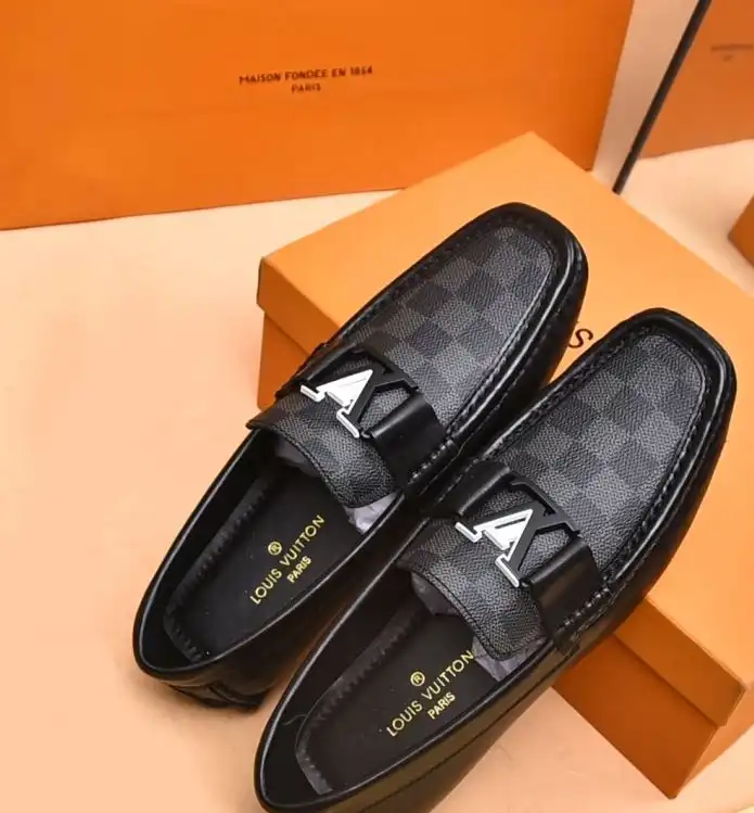 hype LV Leather Shoes