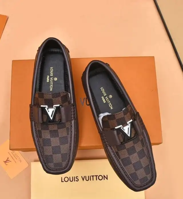 hype LV Leather Shoes