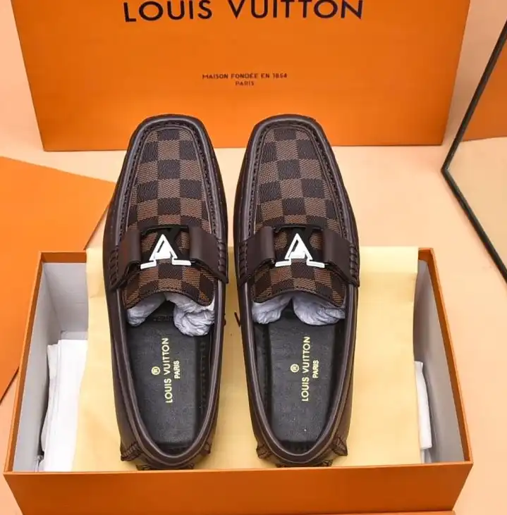 hype LV Leather Shoes