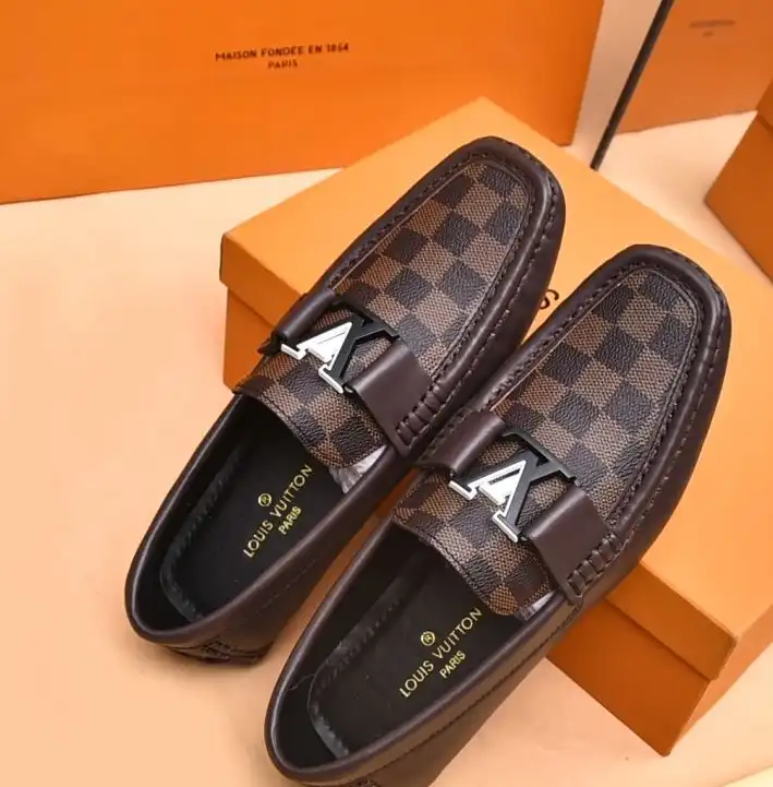 hype LV Leather Shoes