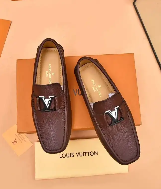 hype LV Leather Shoes