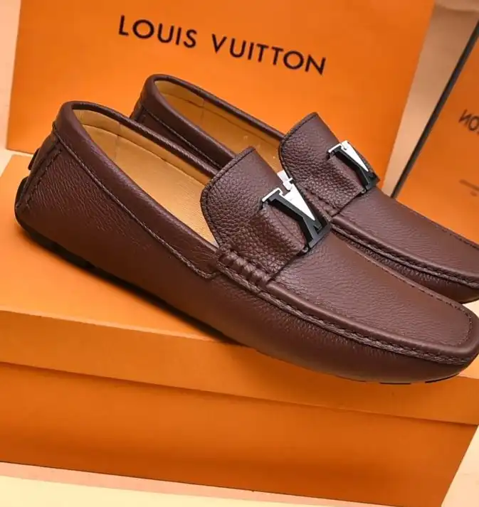 hype LV Leather Shoes