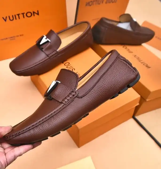 hype LV Leather Shoes