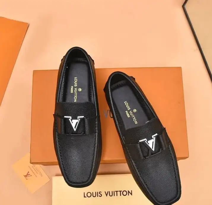 hype LV Leather Shoes