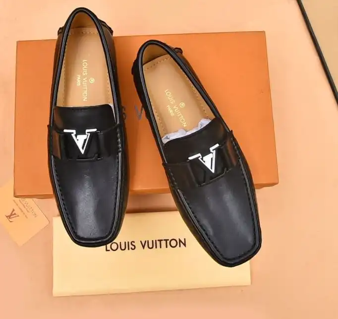 hype LV Leather Shoes