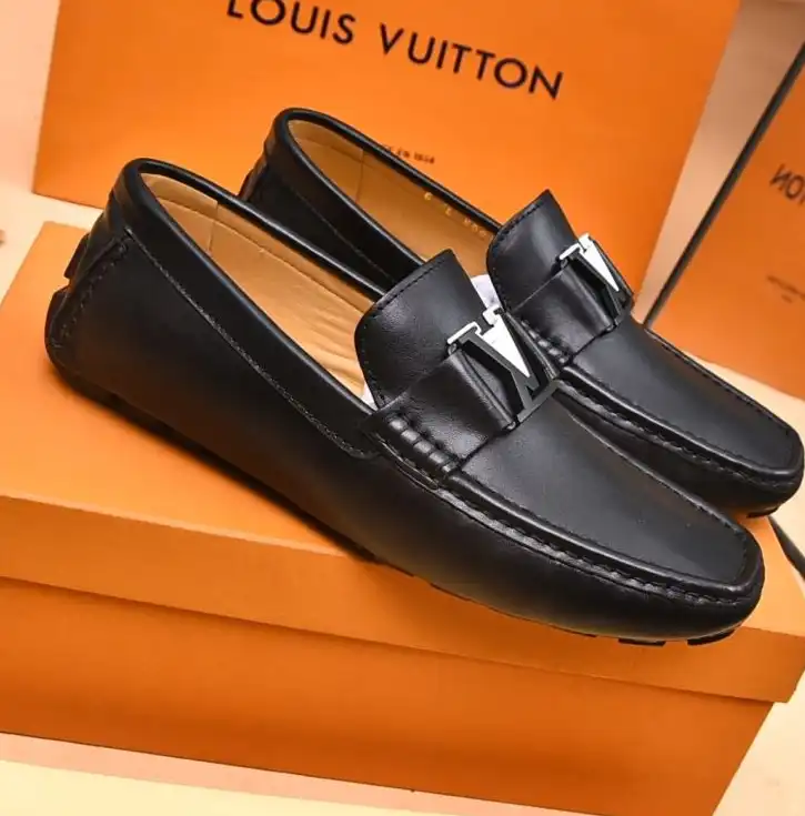 hype LV Leather Shoes