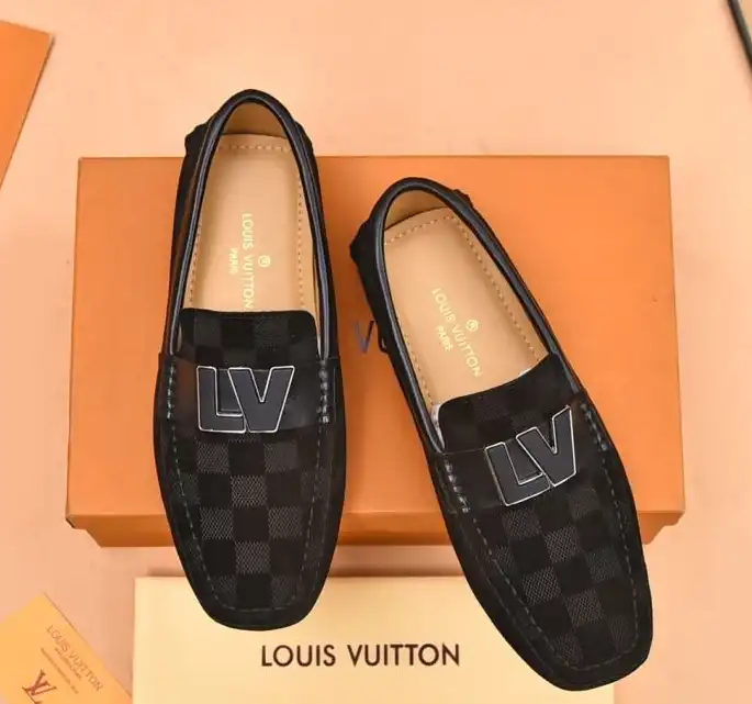 hype LV Leather Shoes