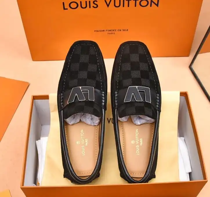 hype LV Leather Shoes