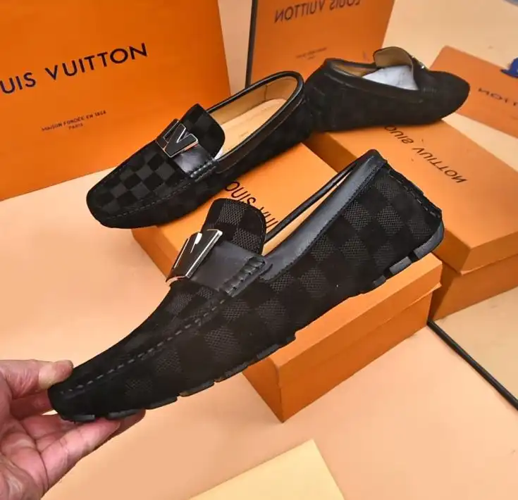 hype LV Leather Shoes