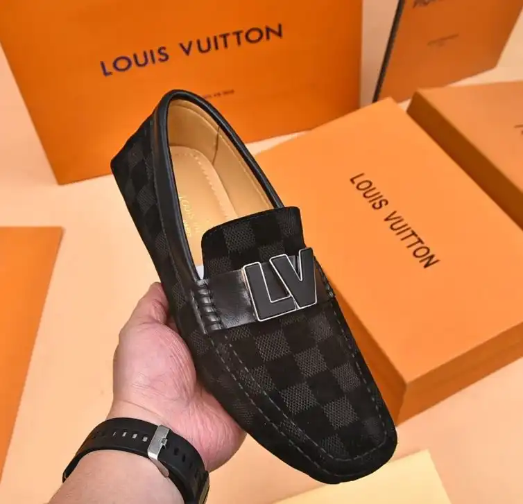 hype LV Leather Shoes